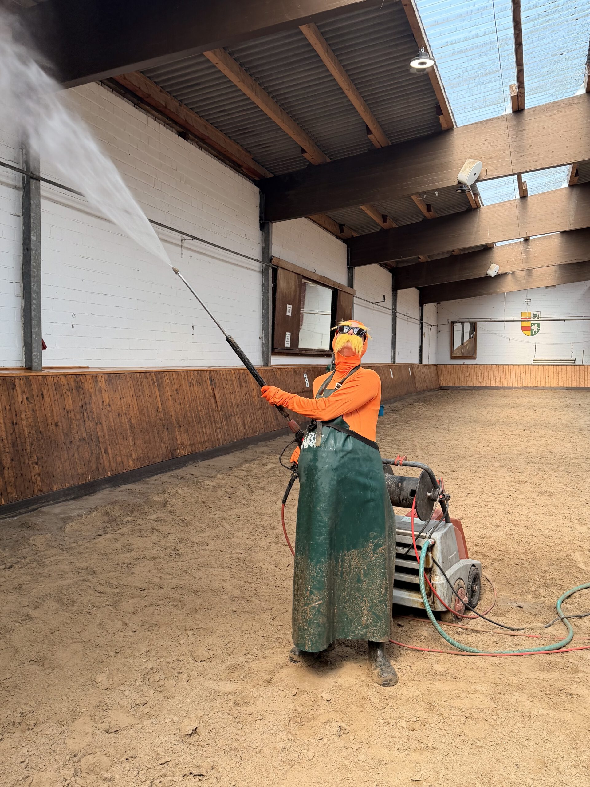 Frühjahrsputz im Reitverein